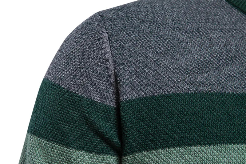 AIOPESON Pullover Knitted Sweaters For Men New