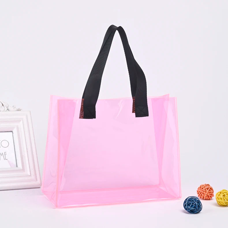 Luxury PVC Everyday Plastic Carry Bag