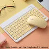 Wireless USB Keyboard and Mouse Combo Customizable Language for Tablet PC and Phone Split Style
