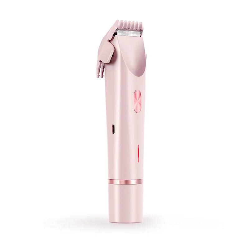 2 in 1 Lady Double Head Electric Shaver, Body Epilator for Hair Removal Waterproof Electric Trim Razor For Woman