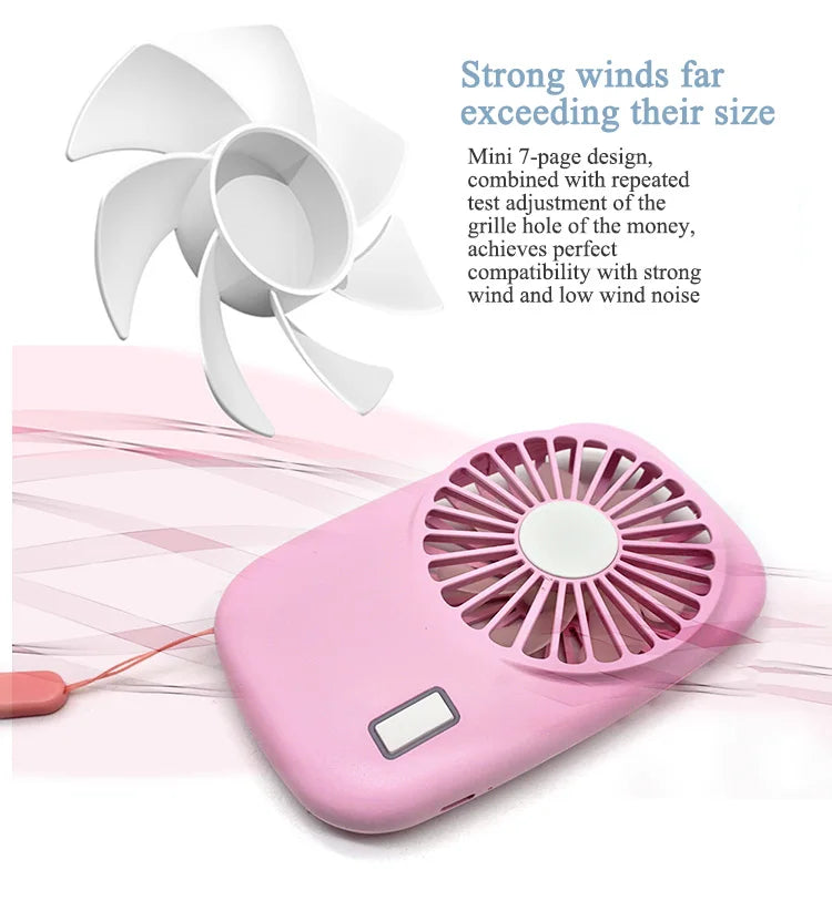 Wholesale Ultrathin Pocket Handheld Mini USB Rechargeable Camera Fan