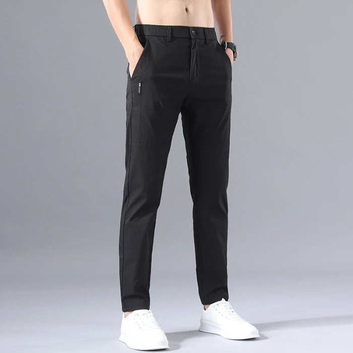 Men's Casual Pants Slim Fit Stretch Classic Chino Trouser